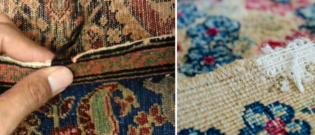 How To Fix A Rug That Is Unraveling