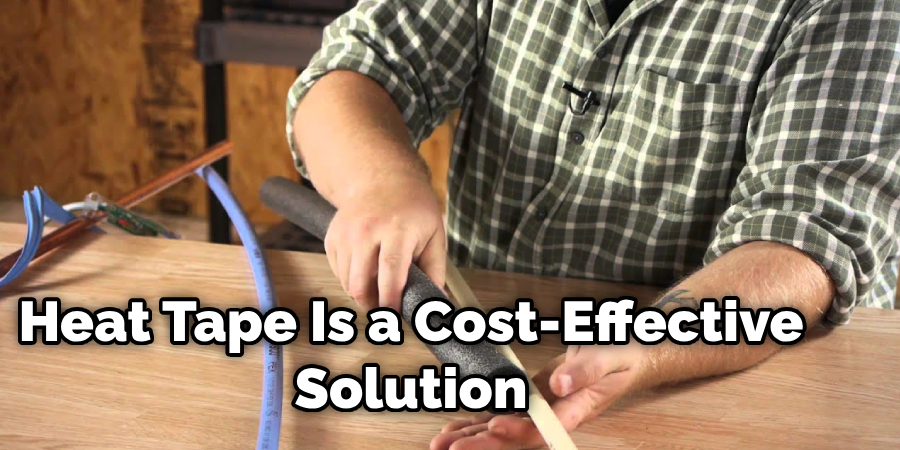How to Safely Install Heat Tape on Pex Pipe