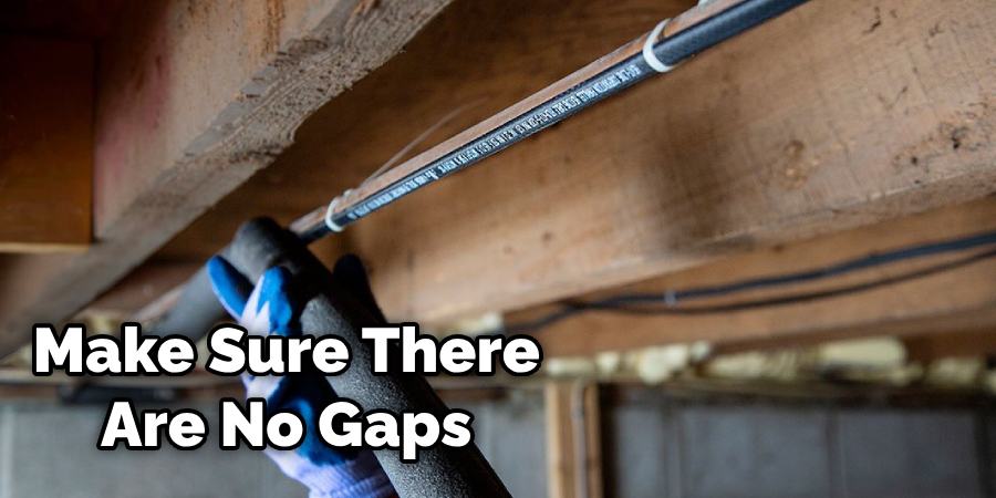 How to Safely Install Heat Tape on Pex Pipe