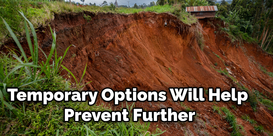 How to prevent erosion on a sloped driveway