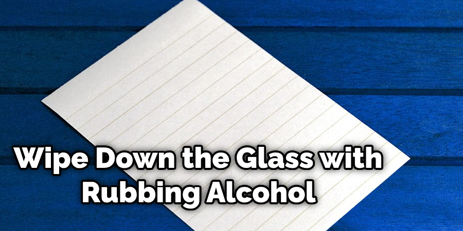How to Stick the Paper to Glass Permanently