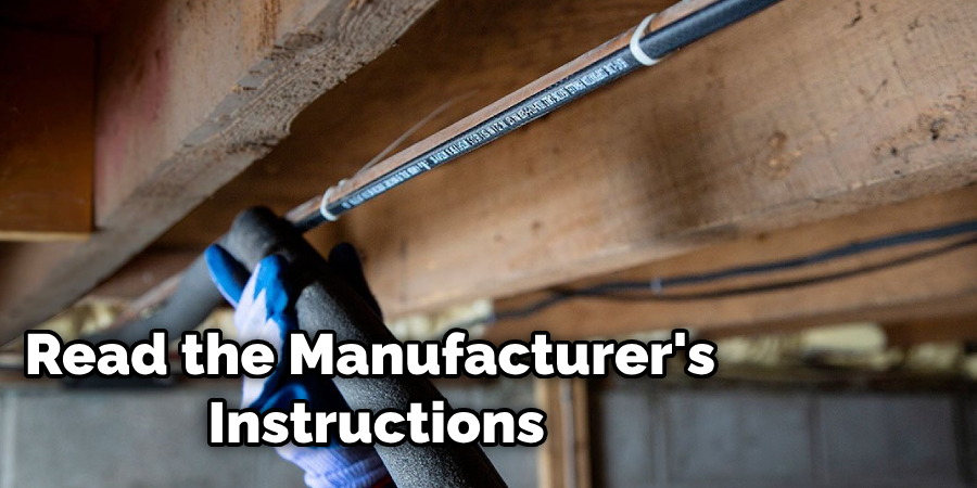 How to Install Heat Tape on Pex Pipe